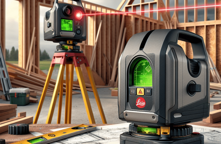 Niwelatory laserowe Leica – niezbędne narzędzie dla precyzyjnych pomiarów w budownictwie i geodezji