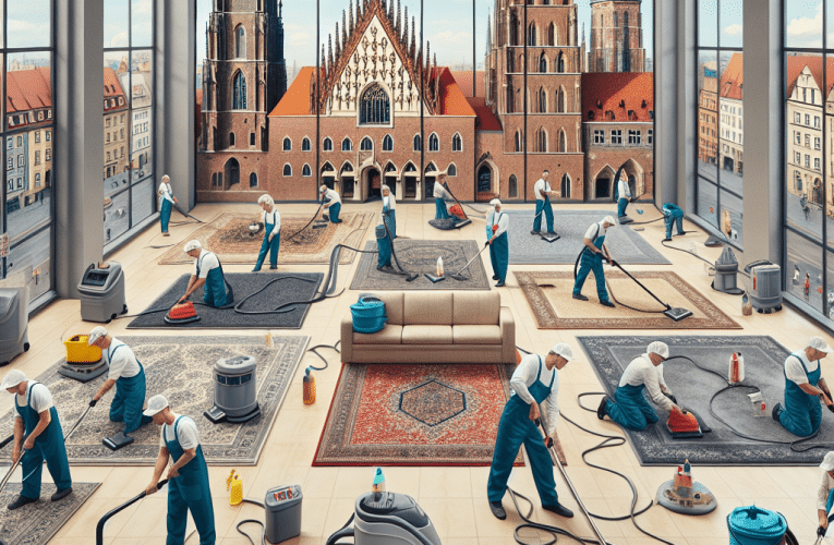 Czyszczenie dywanów we Wrocławiu – poradnik jak wybrać najlepszą firmę