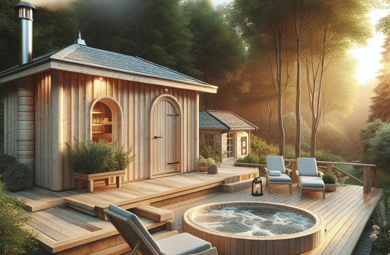 Sauna ogrodowa – jak zaprojektować i wybudować własny azyl relaksu w ogrodzie?