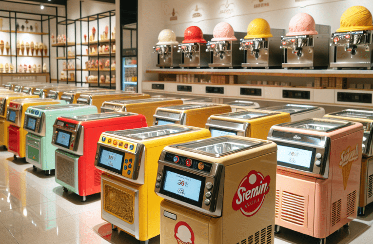 Dzierżawa automatów do lodów: Jak wybrać najlepszy model dla Twojej restauracji?