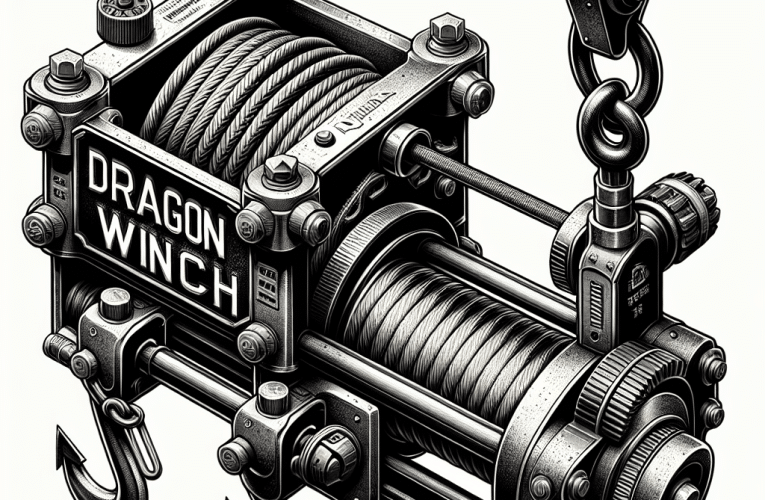 Wyciągarki Dragon Winch – Przewodnik po najlepszych modelach i ich zastosowaniach