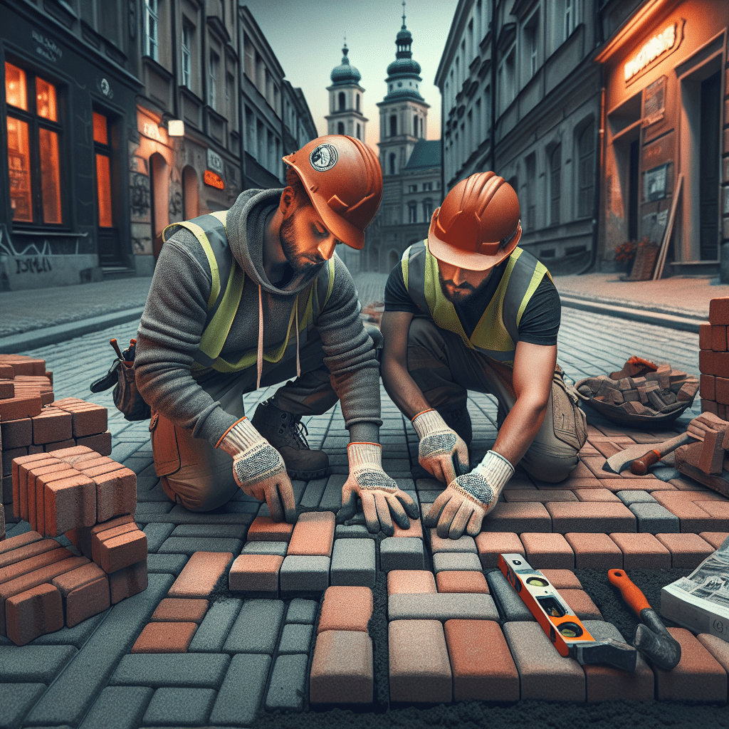 układanie kostki brukowej bytom