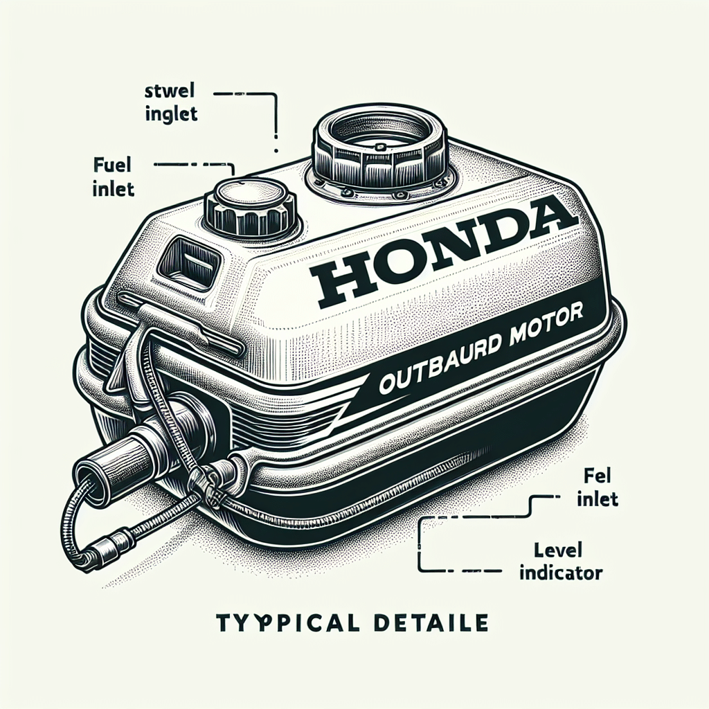 zbiornik paliwa do silnika zaburtowego honda