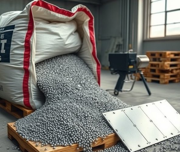 Śrut nierdzewny cena za 25 kg: jaka granulacja do piaskowania stali?