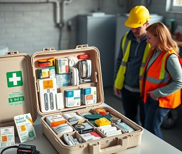 Jaka apteczka modułowa dla małej firmy do 500 zł zgodna z BHP?