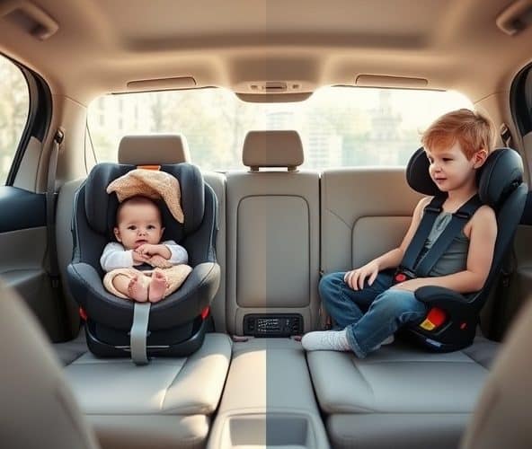 Czy warto wybrać fotelik przodem i tyłem z ISOFIX zamiast na pasy?