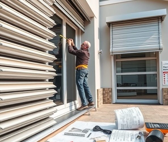 Od czego zależy cena rolety zewnętrznej aluminiowej z montażem?