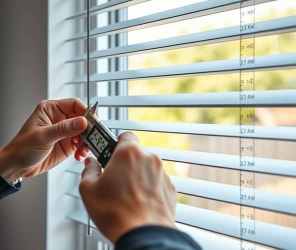 Jaki margines mm zostawić przy żaluzjach okiennych na wymiar?