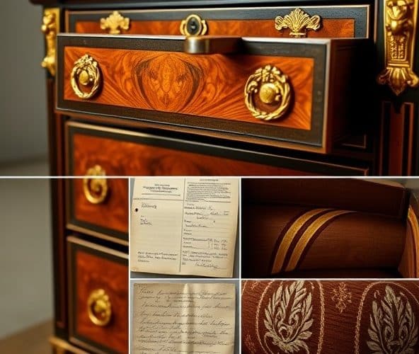 Jak rozpoznać autentyczne antyki empire przed zakupem online?