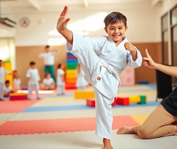 Jakie korzyści ma karate dla 4-latka o energicznym temperamencie?