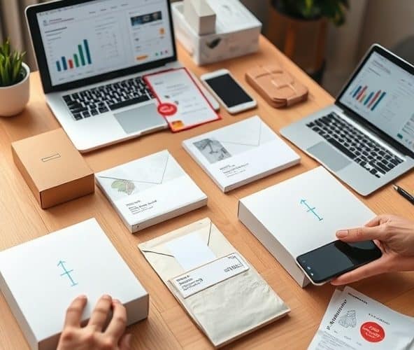 Opakowania z nadrukiem: jak mały e‑sklep testuje je dla konwersji?