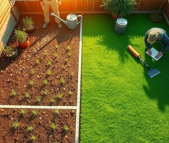 Czy trawa z siewu Piastów bardziej się opłaca niż darń na 100 m2?