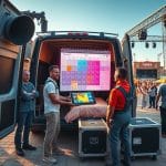 wynajem sprzętu na imprezy plenerowe