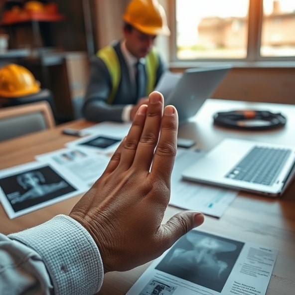 złamanie paliczka palca odszkodowanie