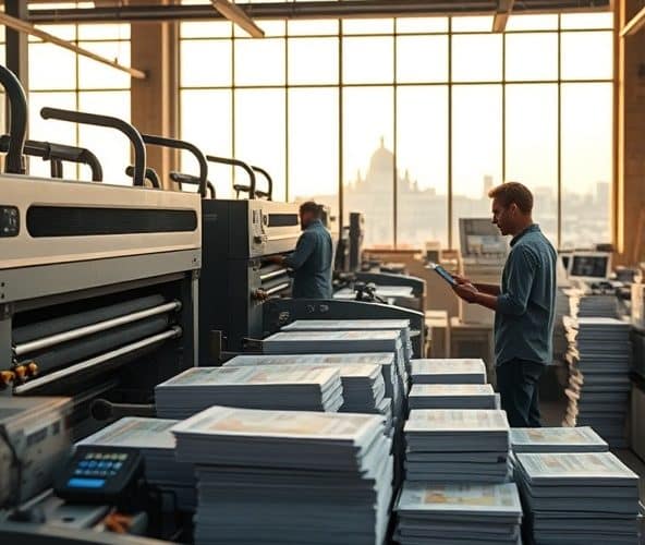 Jak obniżyć koszt ulotek w druku offsetowym w Warszawie?