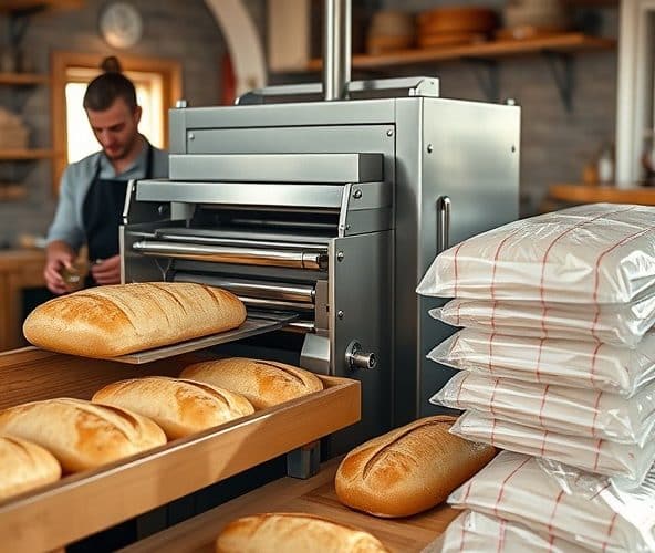 Czy pakowaczka z gniotownikiem zmniejszy zużycie folii w małej piekarni?