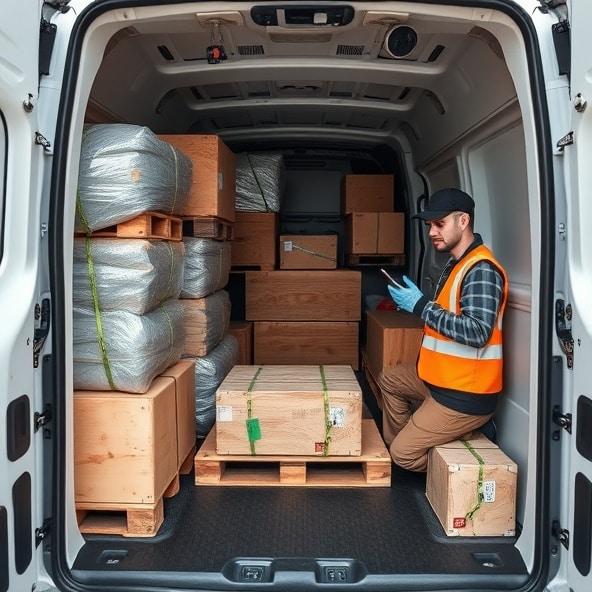 transport ładunków cennych i delikatnych