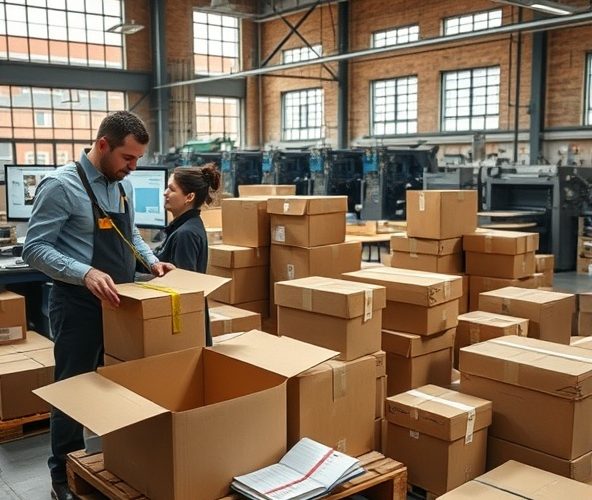 Jak obliczyć ile pudełek kartonowych zamówić u drukarni w Łodzi?