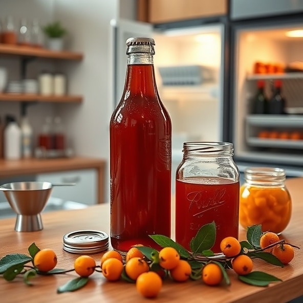 ekologiczny sok z rokitnika