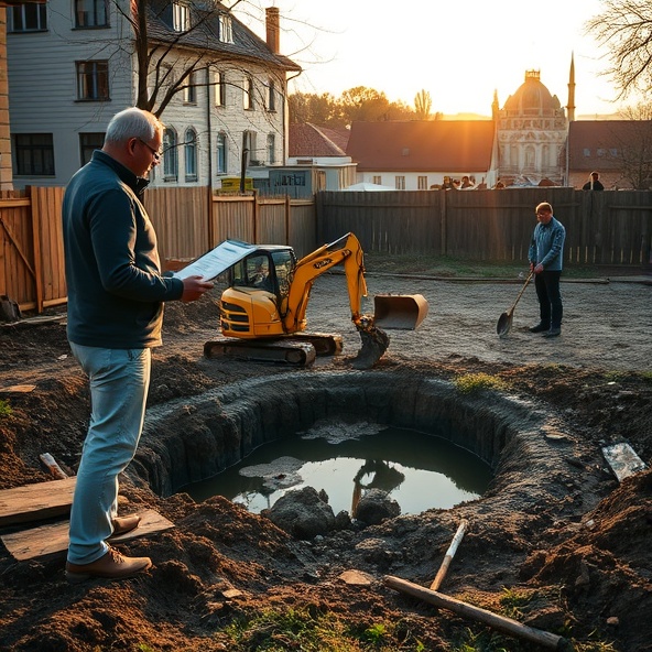 kopanie stawu warszawa