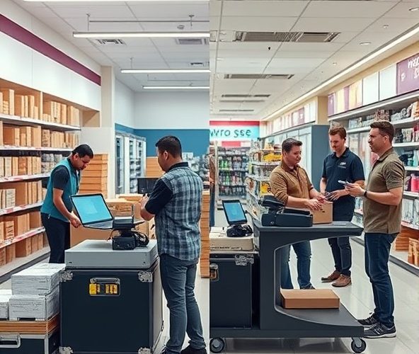 Jak zminimalizować przestoje kasy fiskalnej przy przeprowadzce sklepu?