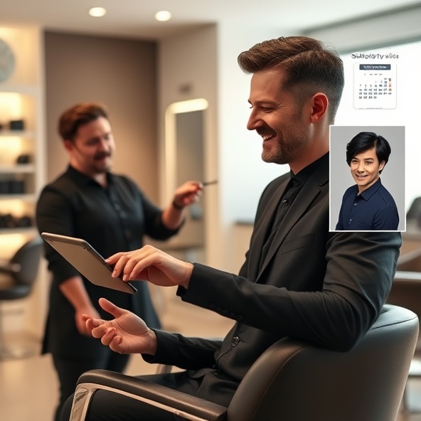 system włosów dla mężczyzn